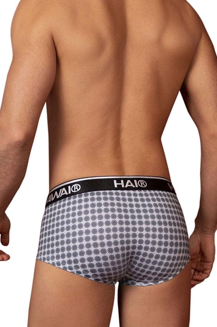 Clever Moda HAWAI 42430 Printed Briefs Color Gray
