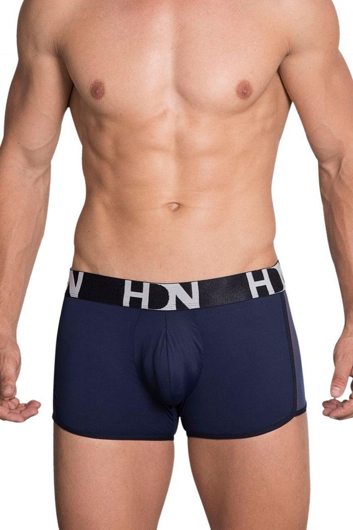Clever Moda Hidden 964 Mesh Side Trunks Color Blue