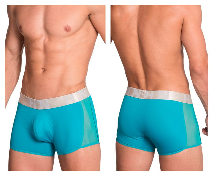 clever moda Hidden 964 Mesh side Trunks Color Jade