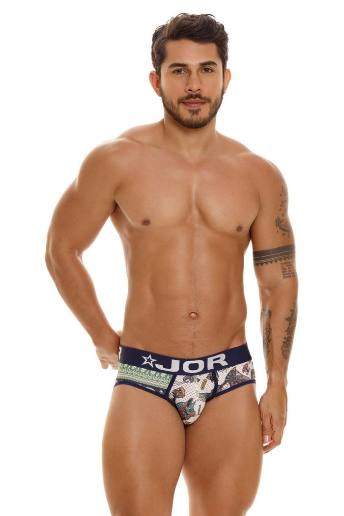 Clever Moda JOR 1876 Cairo Briefs Color Printed