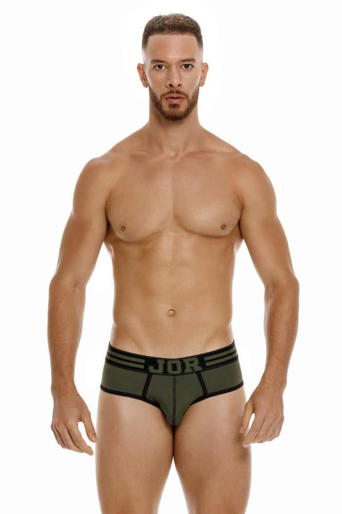 Clever Moda JOR 1944 College Briefs Color Green