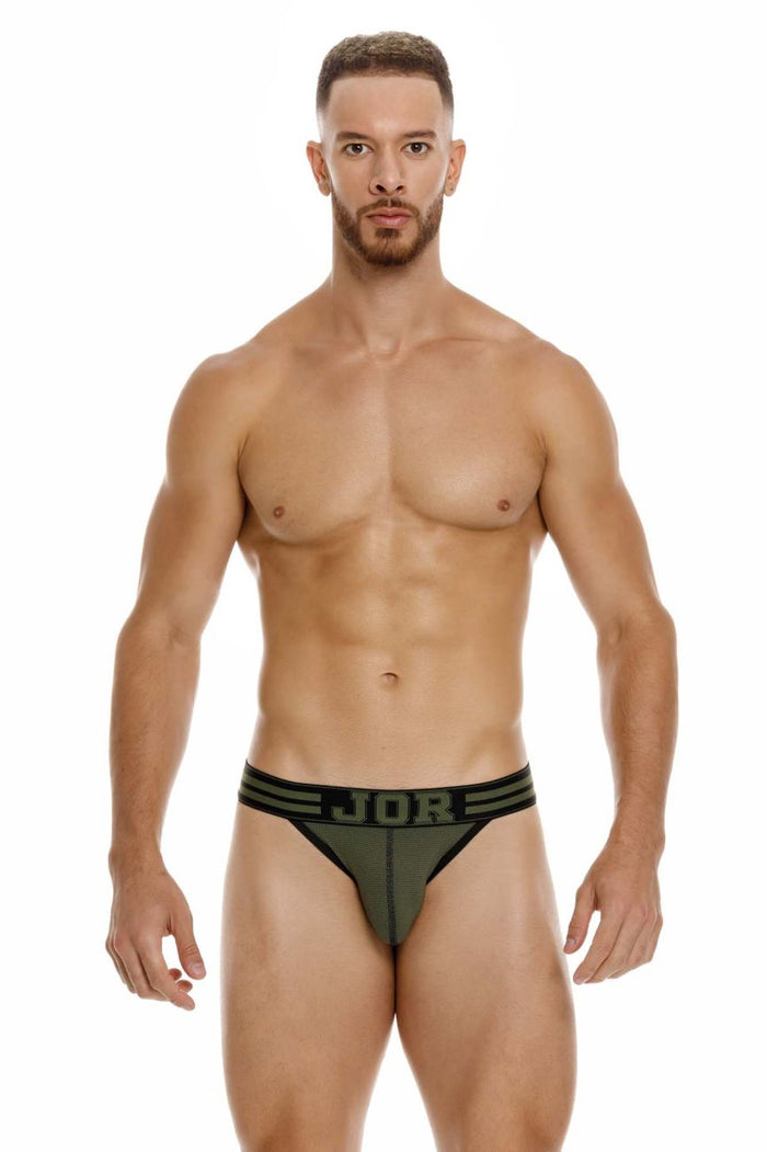 Clever Moda JOR 1947 College Thongs Color Green