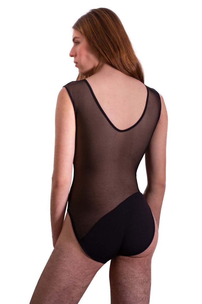 Clever Moda PLURAL PL002 Bodysuit Color Black