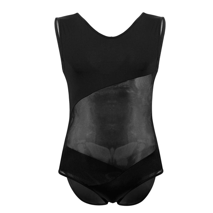Clever Moda PLURAL PL002 Bodysuit Color Black