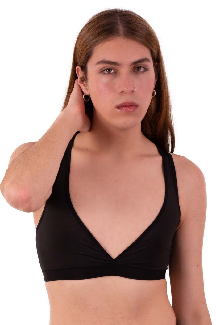 Clever Moda PLURAL PL003 Top Color Black