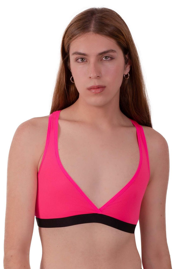 Clever Moda PLURAL PL003 Top Color Pink