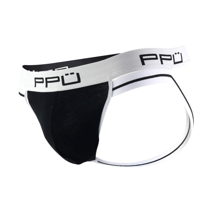 Clever Moda PPU 0965 Jockstrap Color White-Black