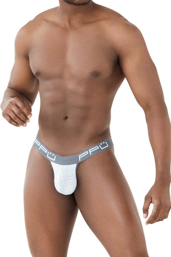 Clever Moda PPU 2301 Bulge Thongs Color Gray