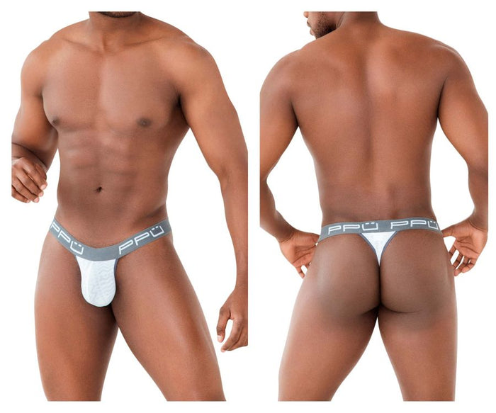 clever moda PPU 2301 Bulge Thongs Color Gray