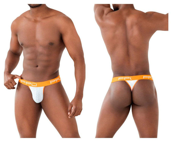 clever moda PPU 2301 Bulge Thongs Color Orange