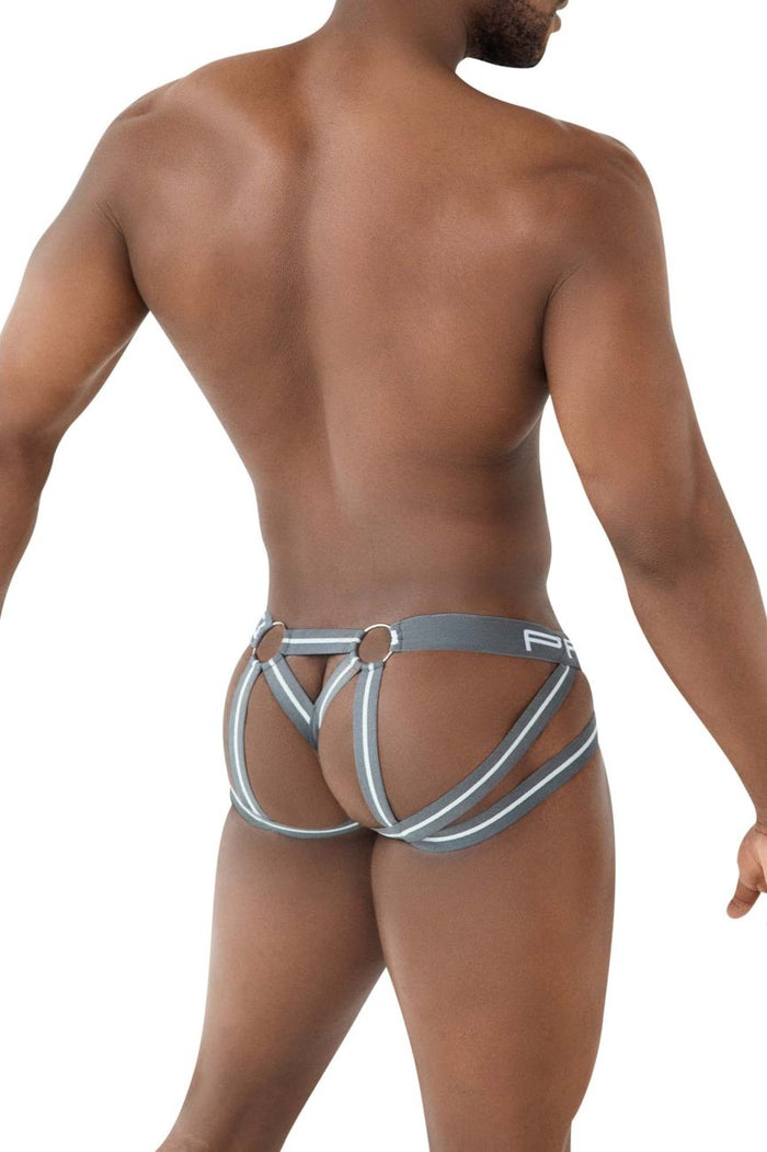 Clever Moda PPU 2305 Mesh Jockstrap Color Gray