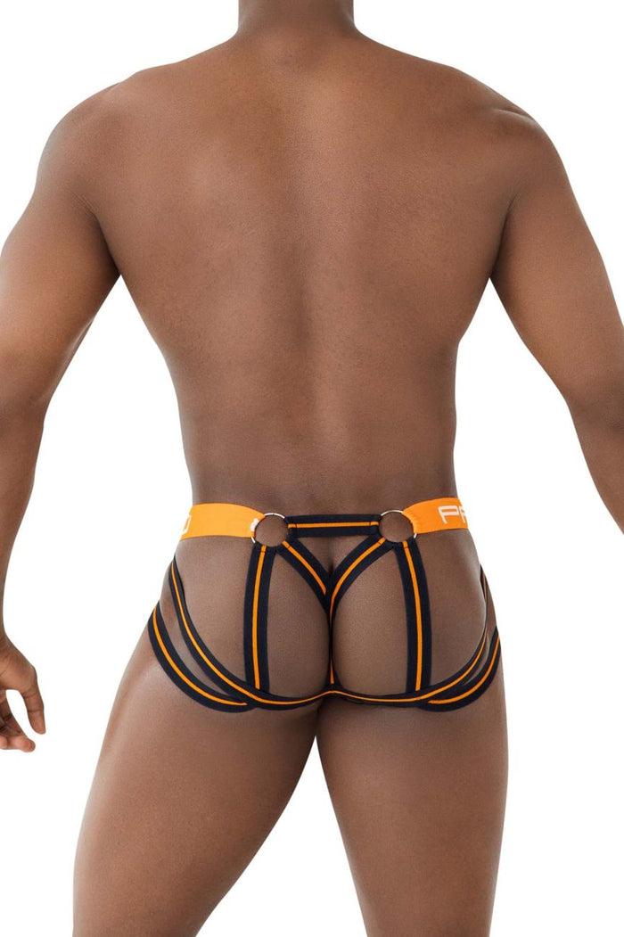 Clever Moda PPU 2305 Mesh Jockstrap Color Orange