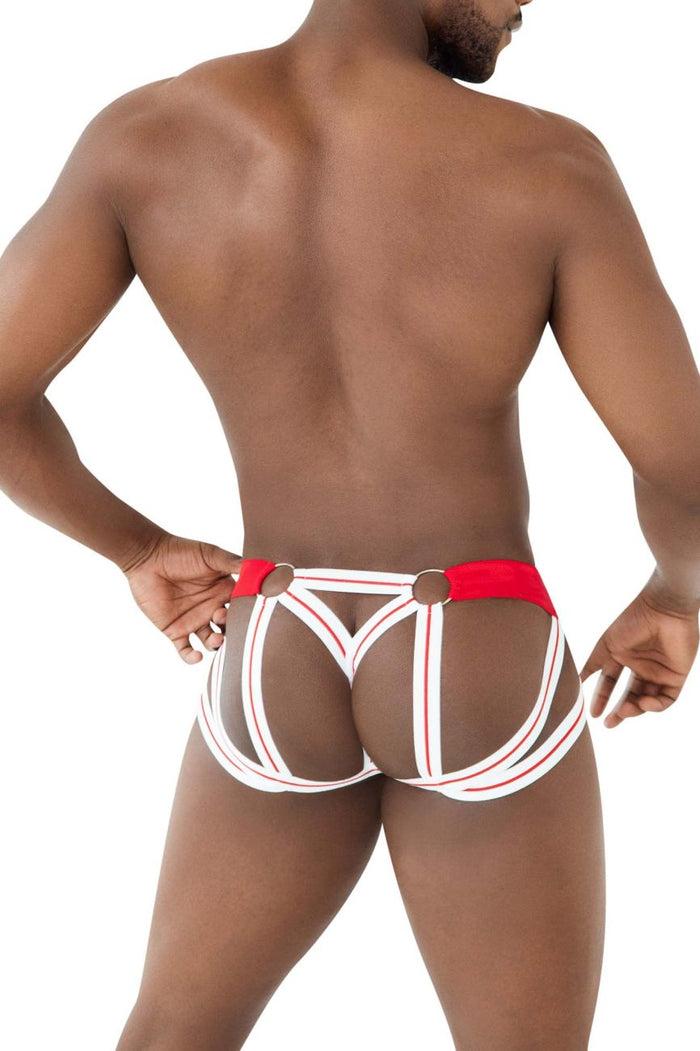 Clever Moda PPU 2305 Mesh Jockstrap Color Red