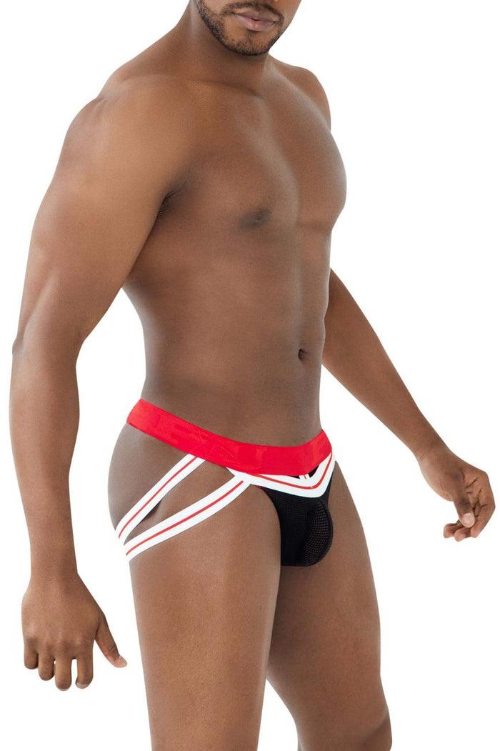 Clever Moda PPU 2305 Mesh Jockstrap Color Red