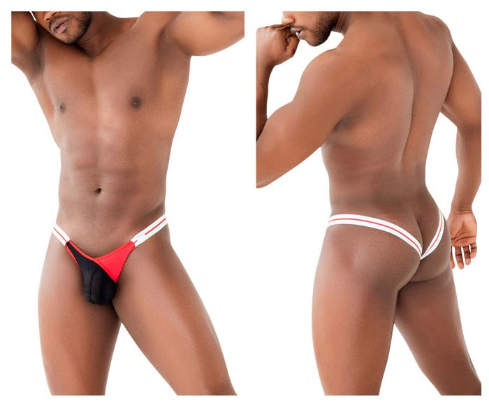 clever moda PPU 2306 Thong or Jockstrap Color Red
