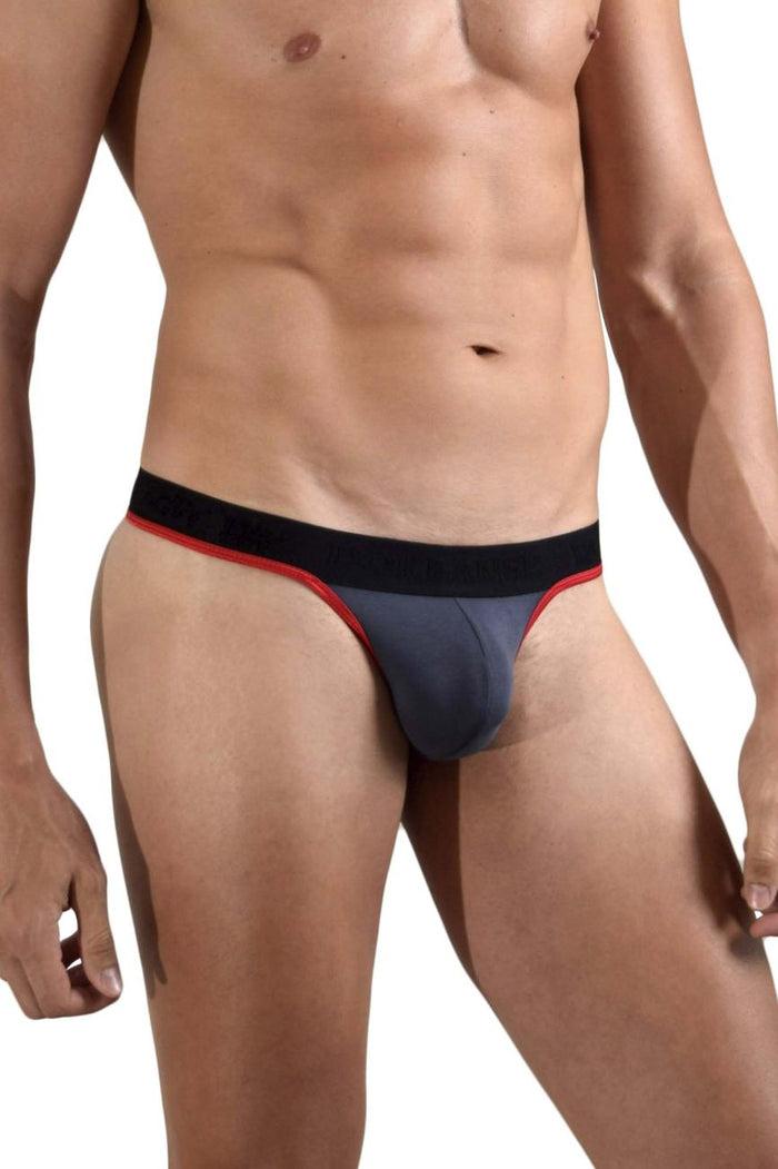 Clever Moda Doreanse 1012-CHR Borderline Thongs Color Charcoal