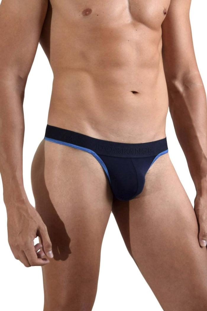 Clever Moda Doreanse 1012-NVY Borderline Thongs Color Navy