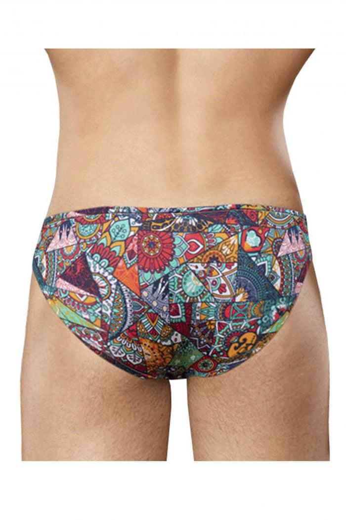 Clever Moda Doreanse 1217-PRN Groovy Bikini Color Printed