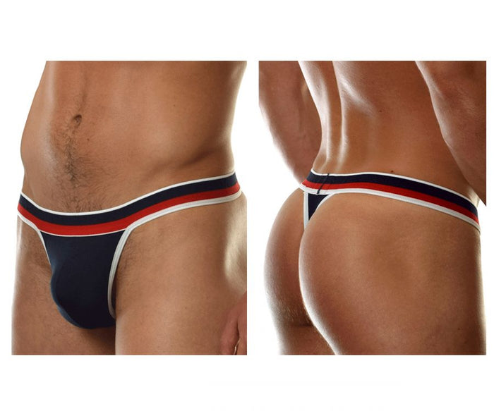 clever moda Doreanse 1218-NVY Metro Thong Color Navy Blue