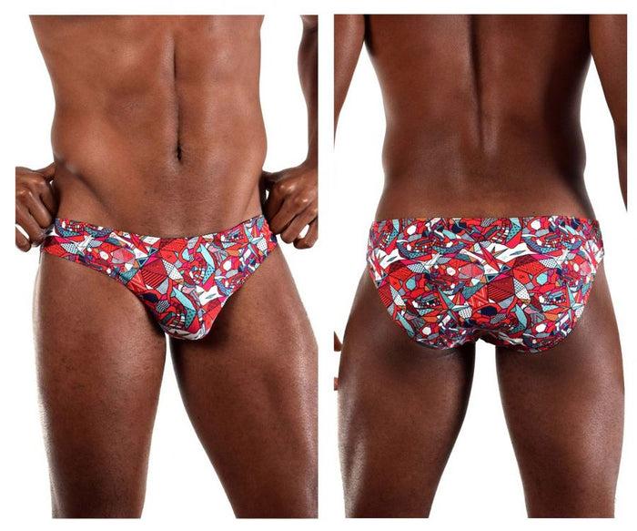 clever moda Doreanse 1243-PRN Pop Art Bikini Color Printed