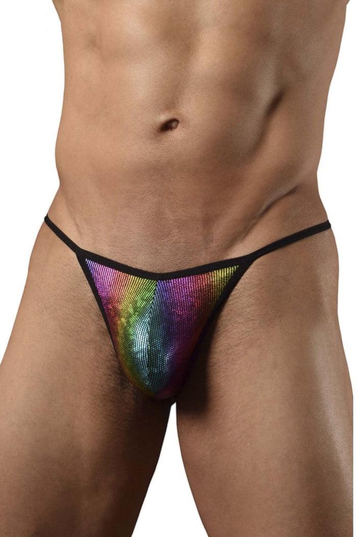 Clever Moda Doreanse 1300-RBW Disco Thongs Color Rainbow