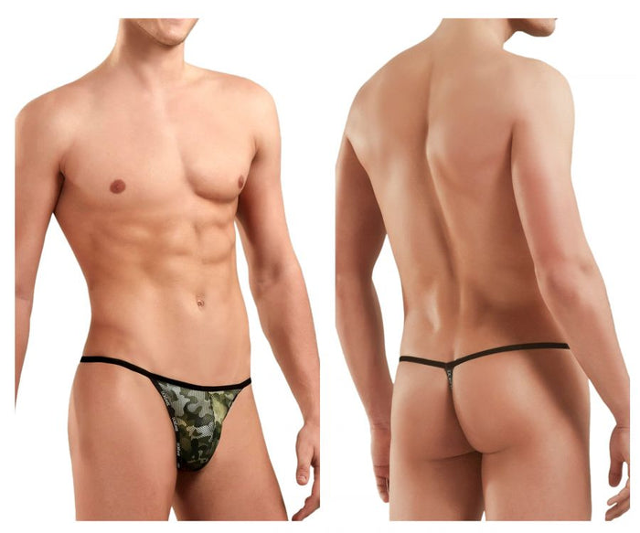 clever moda Doreanse 1326-CAM Flashy G-String Color Camotech