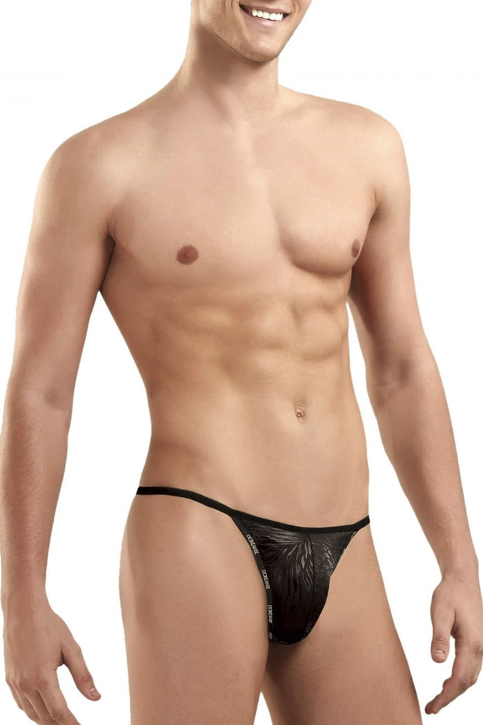 Clever Moda Doreanse 1326-PAN Flashy G-String Color Black Panther