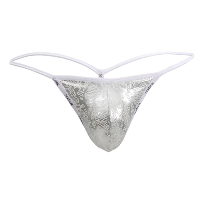 Clever Moda Doreanse 1326-SLV Flashy G-String Color Silver Snake