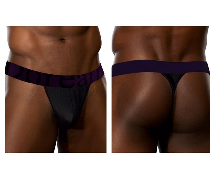 clever moda Doreanse 1379-BLK Micromodal Thong Color Black