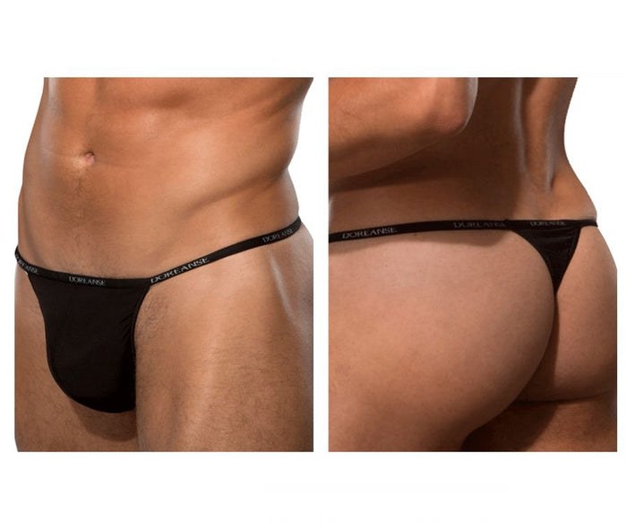 clever moda Doreanse 1390-BLK Aire Thong Color Black