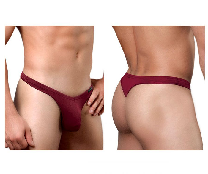 clever moda Doreanse 1392-BRD Euro Thong Color Bordeaux