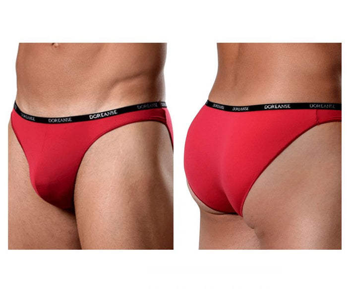 clever moda Doreanse 1395-RED Aire Bikini Color Red