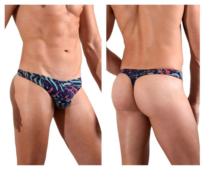 clever moda Doreanse 1406-PRN Submarine Thongs Color Printed