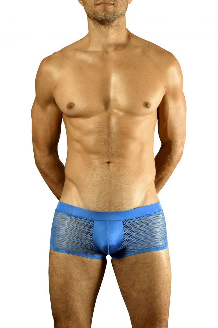 Clever Moda Doreanse 1588-BLU Mesh Trunk Color Blue