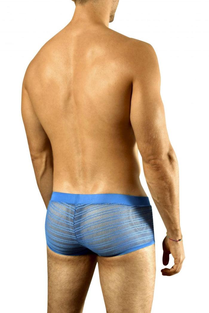 Clever Moda Doreanse 1588-BLU Mesh Trunk Color Blue