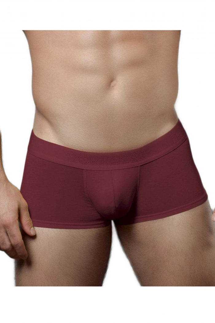 Clever Moda Doreanse 1760-BRD Low-rise Trunk Color Bordeaux