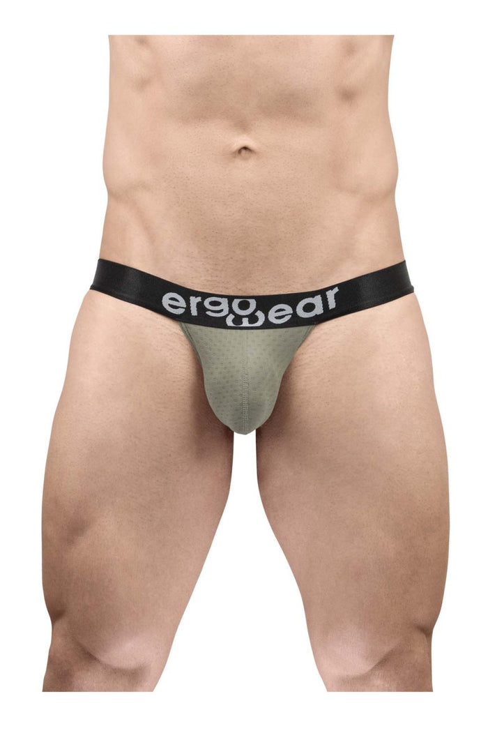 Clever Moda ErgoWear EW1677 MAX FLOW G-String Color Smoke Green
