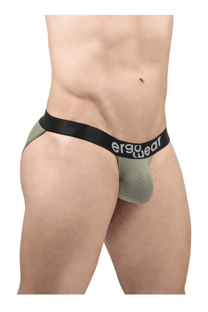 Clever Moda ErgoWear EW1678 MAX FLOW Bikini Color Smoke Green
