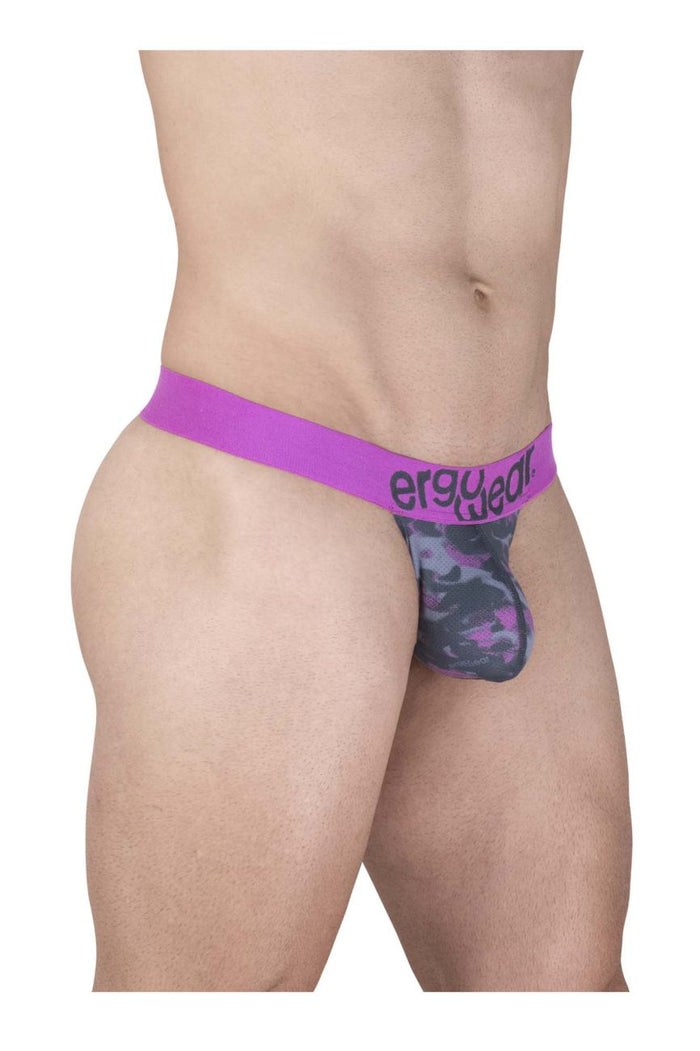 Clever Moda ErgoWear EW1714 MAX SE CAMO G-String Color Pink