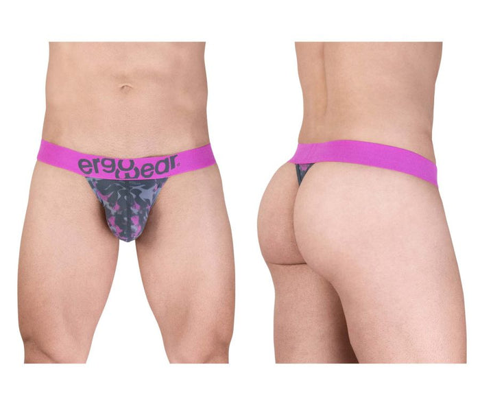 clever moda ErgoWear EW1714 MAX SE CAMO G-String Color Pink