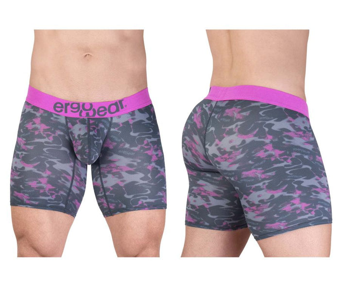 clever moda ErgoWear EW1717 MAX SE CAMO Boxer Briefs Color Pink