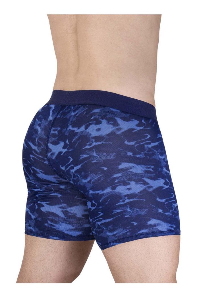 Clever Moda ErgoWear EW1721 MAX SE CAMO Boxer Briefs Color Blue