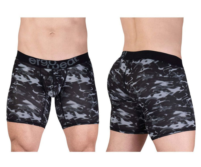 clever moda ErgoWear EW1725 MAX SE CAMO Boxer Briefs Color Black