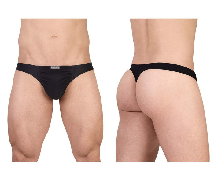 clever moda ErgoWear EW1726 FEEL GR8 Cotton Thongs Color Black