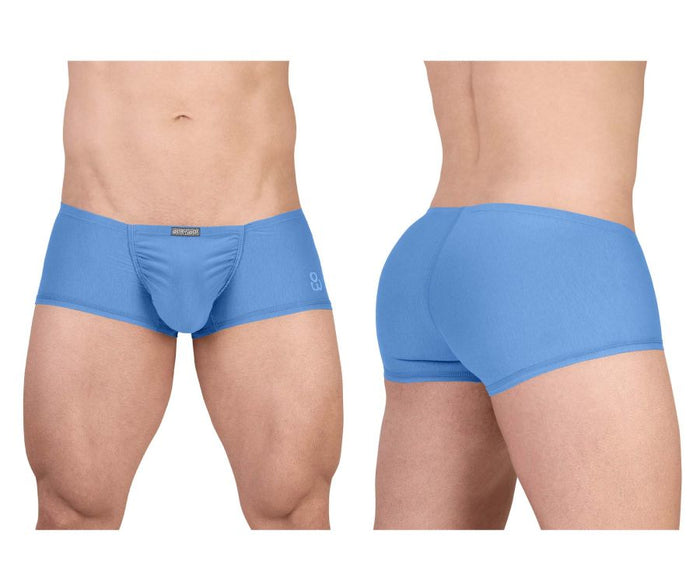 clever moda ErgoWear EW1732 FEEL GR8 Cotton Trunks Color Light Blue