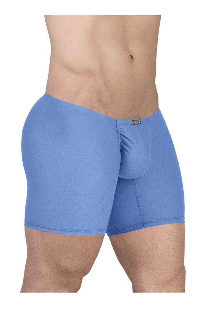 Clever Moda ErgoWear EW1733 FEEL GR8 Cotton Boxer Briefs Color Light Blue