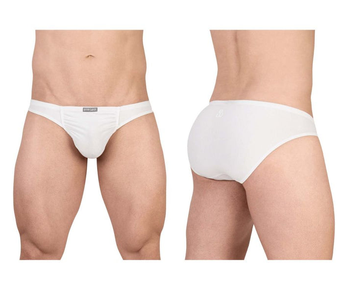 clever moda ErgoWear EW1735 FEEL GR8 Cotton Bikini Color White