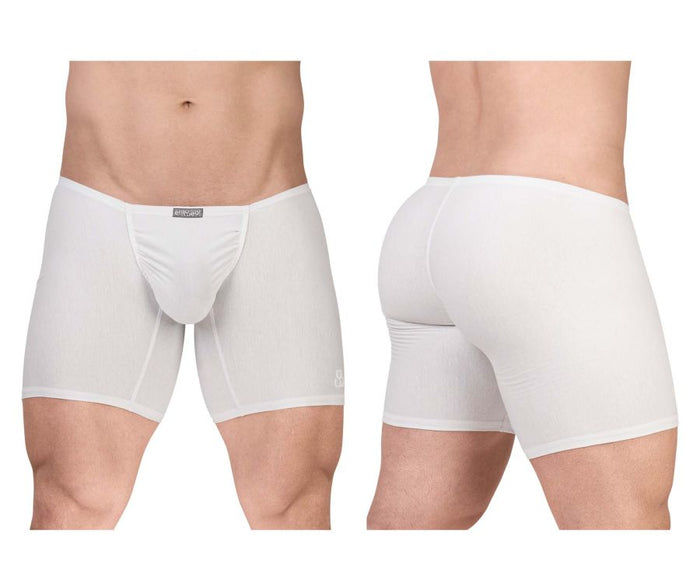clever moda ErgoWear EW1737 FEEL GR8 Cotton Boxer Briefs Color White