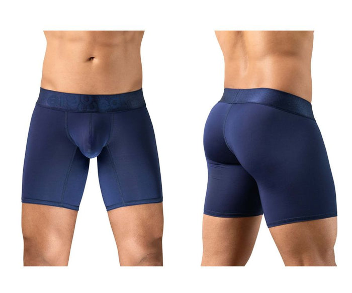 clever moda ErgoWear EW1741 MAX BOLD Boxer Briefs Color Navy Blue