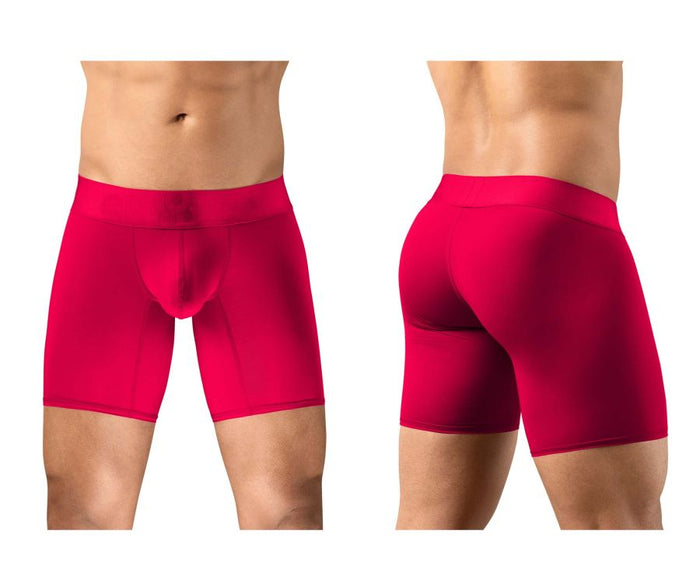 clever moda ErgoWear EW1745 MAX BOLD Boxer Briefs Color Red